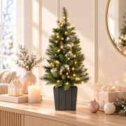 Jingle Jollys Christmas Tree 90cm Potted Xmas Tree Party Decorations