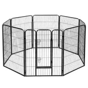 i.Pet 40" 8 Panel Dog Playpen Pet Exercise Cage Enclosure Fence Play Pen