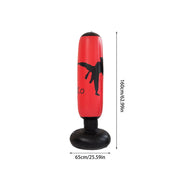 160cm Inflatable Boxing Bag for Kids and Adults