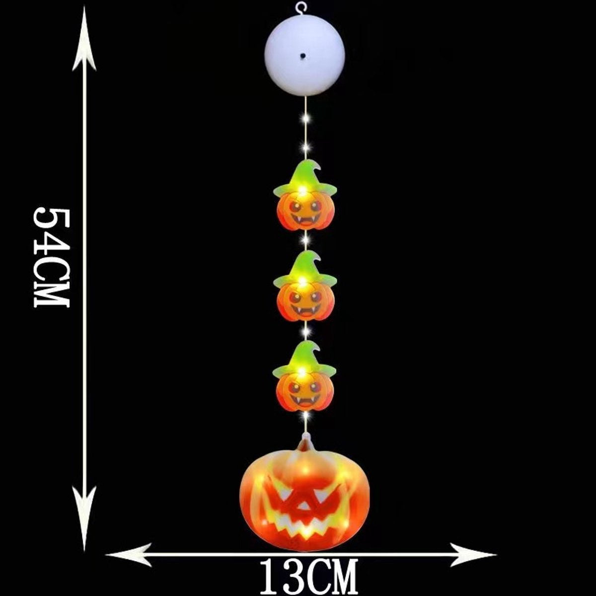 Halloween Decoration Window Lights - Orange Pumpkin Lantern Lights - Halloween Fairy Lights - 2 Pieces LED Indoor Autumn Decoration Pumpkin Christmas Lights - Halloween Outdoor Decoration - for Indoor Outdoor Garden Home Party Bar Decorations
