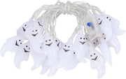 pc. LED Ghost String Light for Halloween Lights, USB Powered, Flashing Modes, Decorative Lighting for Home Parties and Events