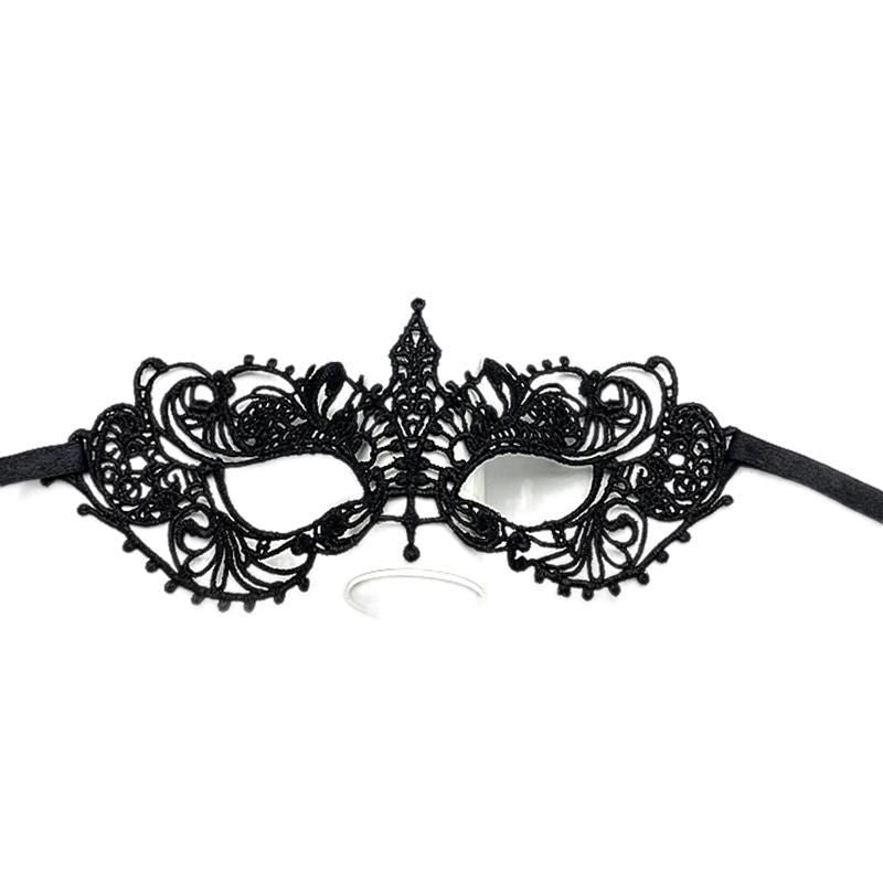 Party Lace Mask Halloween Half Face Styling and Sexy Costume Party Mask (Black) Halloween Carnival Party Mask