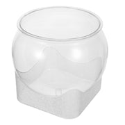 Transparent Tabletop Fish Bowl - Spacious Design for Home Decor
