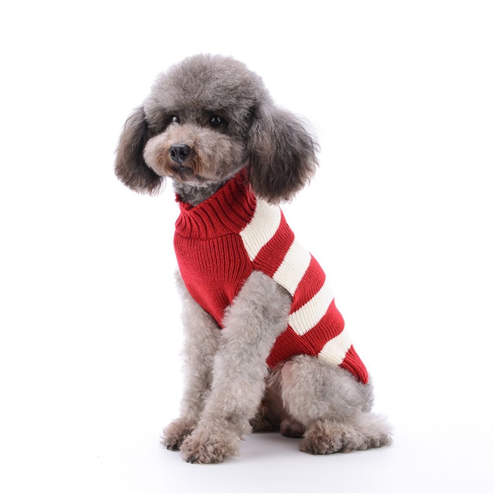Dog Sweater Christmas Pet Cat Winter Knitwear Warm Clothes XXL Dog Reindeer Sweaters Dog Sweaters New Year Christmas Pet Clothes for Small Dog