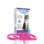 4 Pack Pink Cat Calming Collar 38cm | Christmas Cute Pet Gift | Companion Soothing Calm Cat Collar