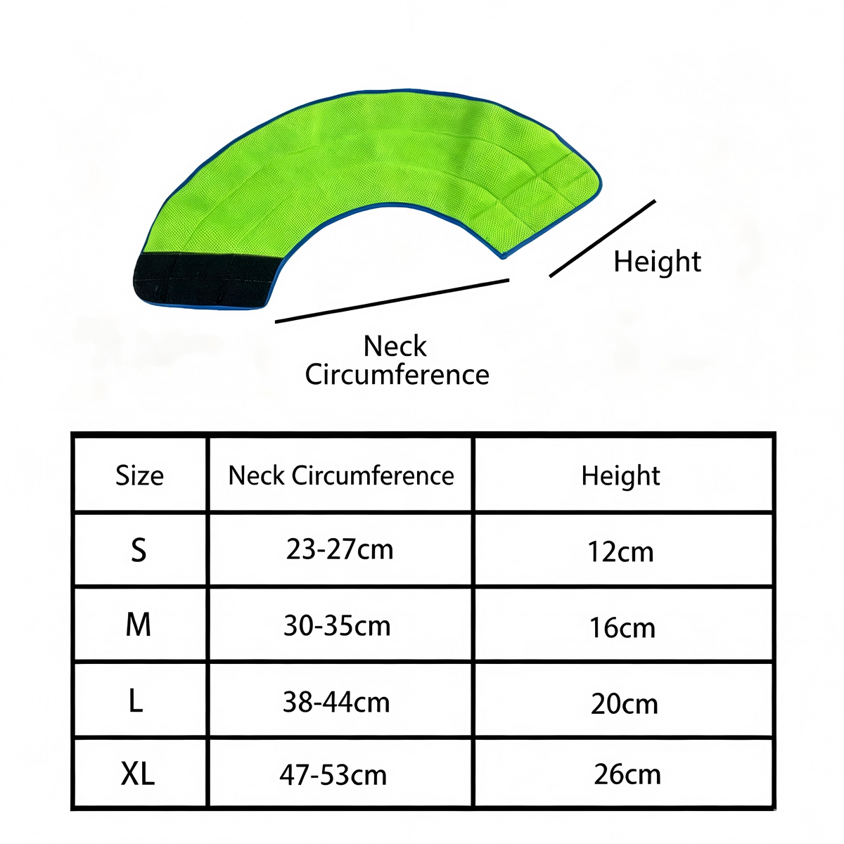 Soft Breathable Dog Cone Collar, Adjustable Pet Recovery E‑Collar for Small Dogs & Cats, Anti‑Licking Wound Protection Elizabethan Collar, Size S