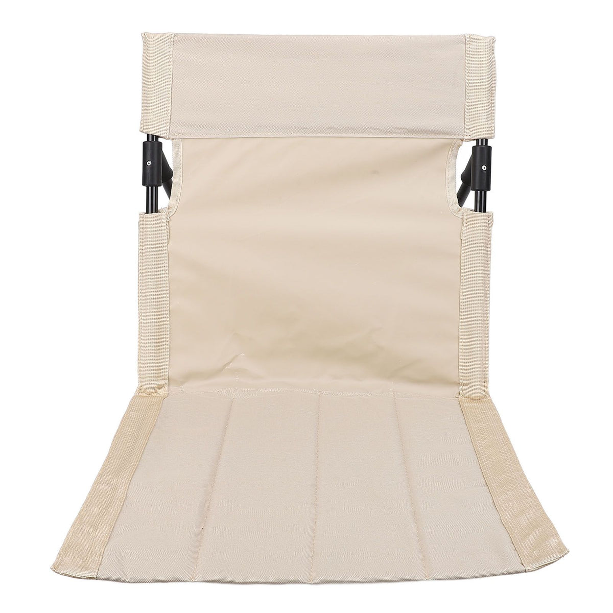 Camping Folding Chair Lightweight Comfortable Lounge Chair Single Lazy Chair with Backrest For Outdoor Camping Fishing Khaki