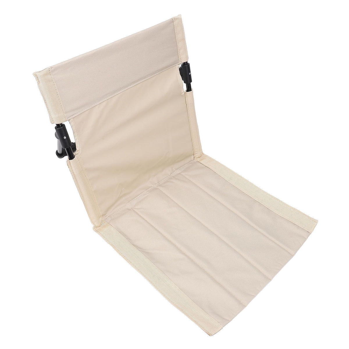 Camping Folding Chair Lightweight Comfortable Lounge Chair Single Lazy Chair with Backrest For Outdoor Camping Fishing Khaki