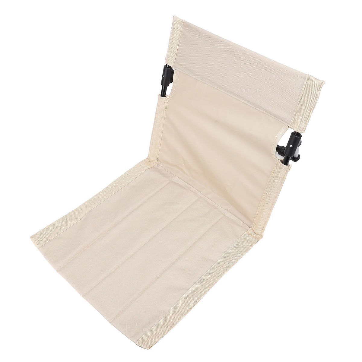 Camping Folding Chair Lightweight Comfortable Lounge Chair Single Lazy Chair with Backrest For Outdoor Camping Fishing Khaki