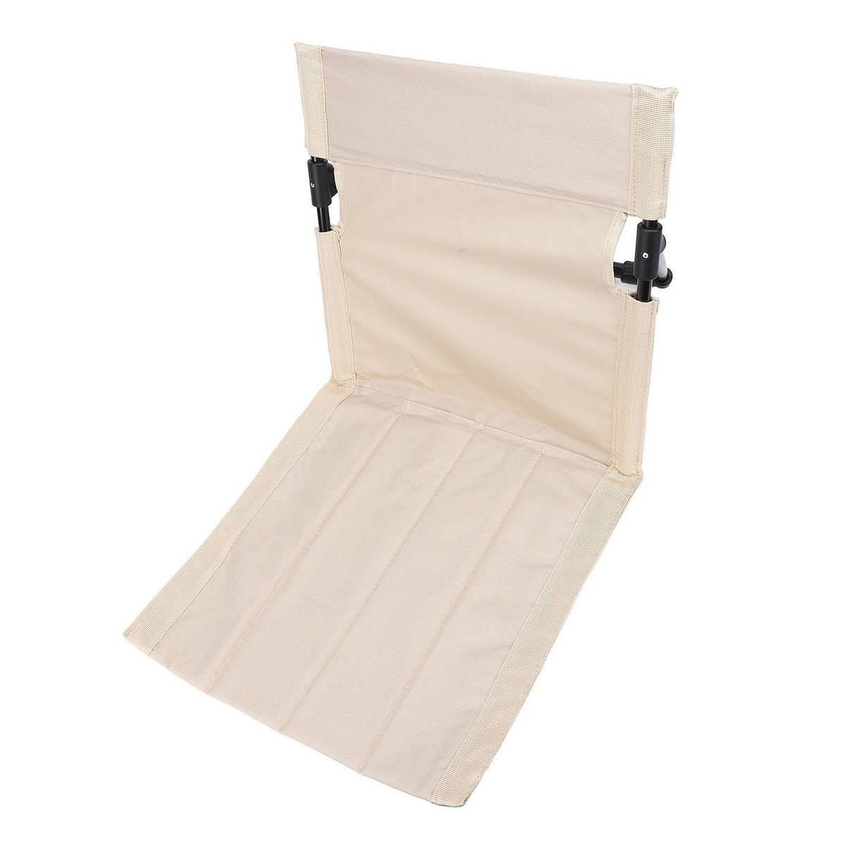 Camping Folding Chair Lightweight Comfortable Lounge Chair Single Lazy Chair with Backrest For Outdoor Camping Fishing Khaki