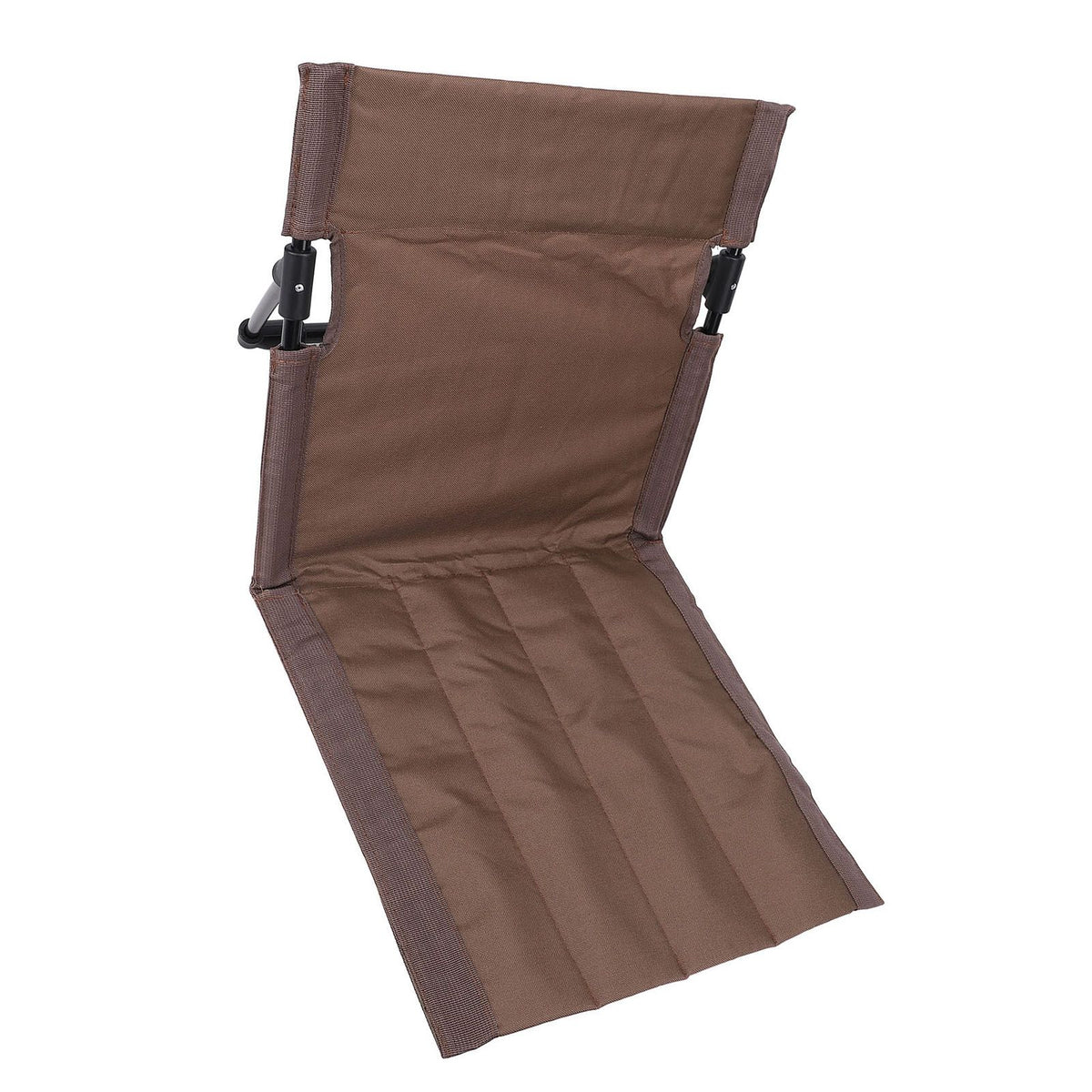 Camping Folding Chair Lightweight Comfortable Lounge Chair Single Lazy Chair with Backrest For Outdoor Camping Fishing Brown
