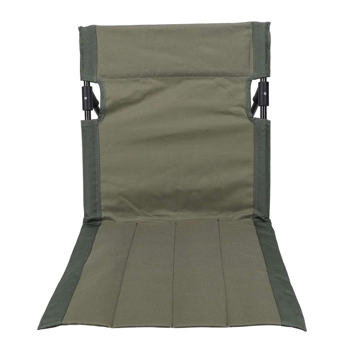 Camping Folding Chair Lightweight Comfortable Lounge Chair Single Lazy Chair with Backrest For Outdoor Camping Fishing Green