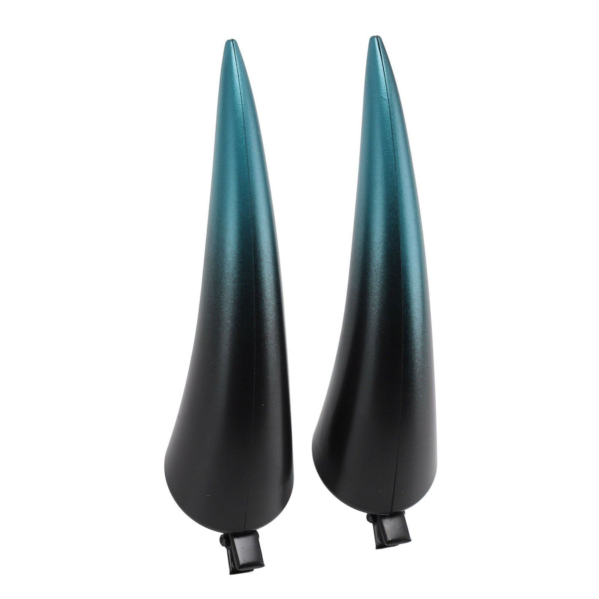 Horns Hairpin Lightweight Safe Lifelike Horns Hair Clips for Halloween Party Cosplay Makeup Theme Blue