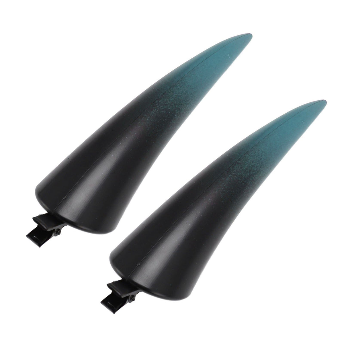 Horns Hairpin Lightweight Safe Lifelike Horns Hair Clips for Halloween Party Cosplay Makeup Theme Blue