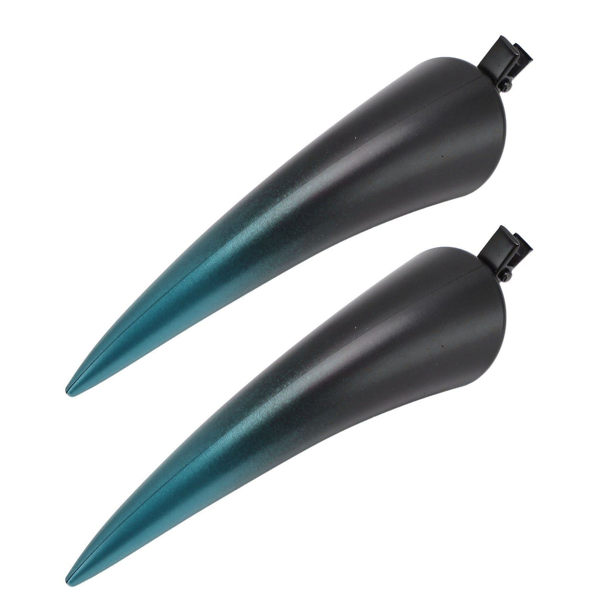 Horns Hairpin Lightweight Safe Lifelike Horns Hair Clips for Halloween Party Cosplay Makeup Theme Blue