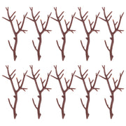 20 Pieces Faux Deer Antlers for Crafts, Christmas Decorations, Holiday Accessories and Seasonal Home Decor