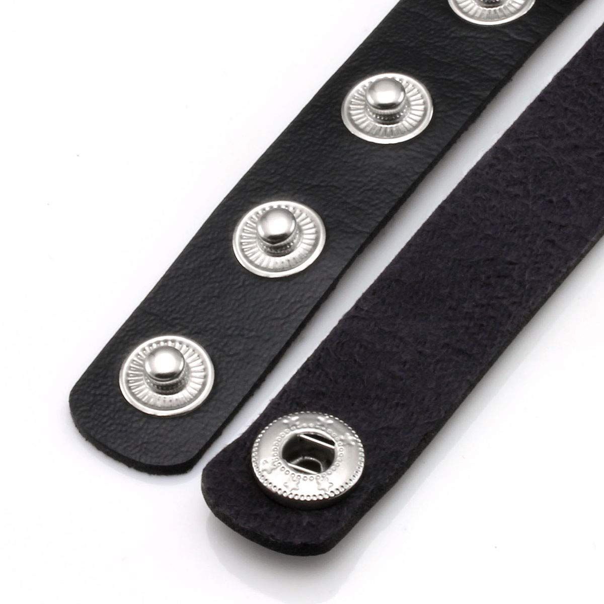 Vintage Punk Goth Studded Rivet Pu Leather Collar Choker Necklace with Spikes Adjustable Halloween Chirstmas New Year Jewelry Gif