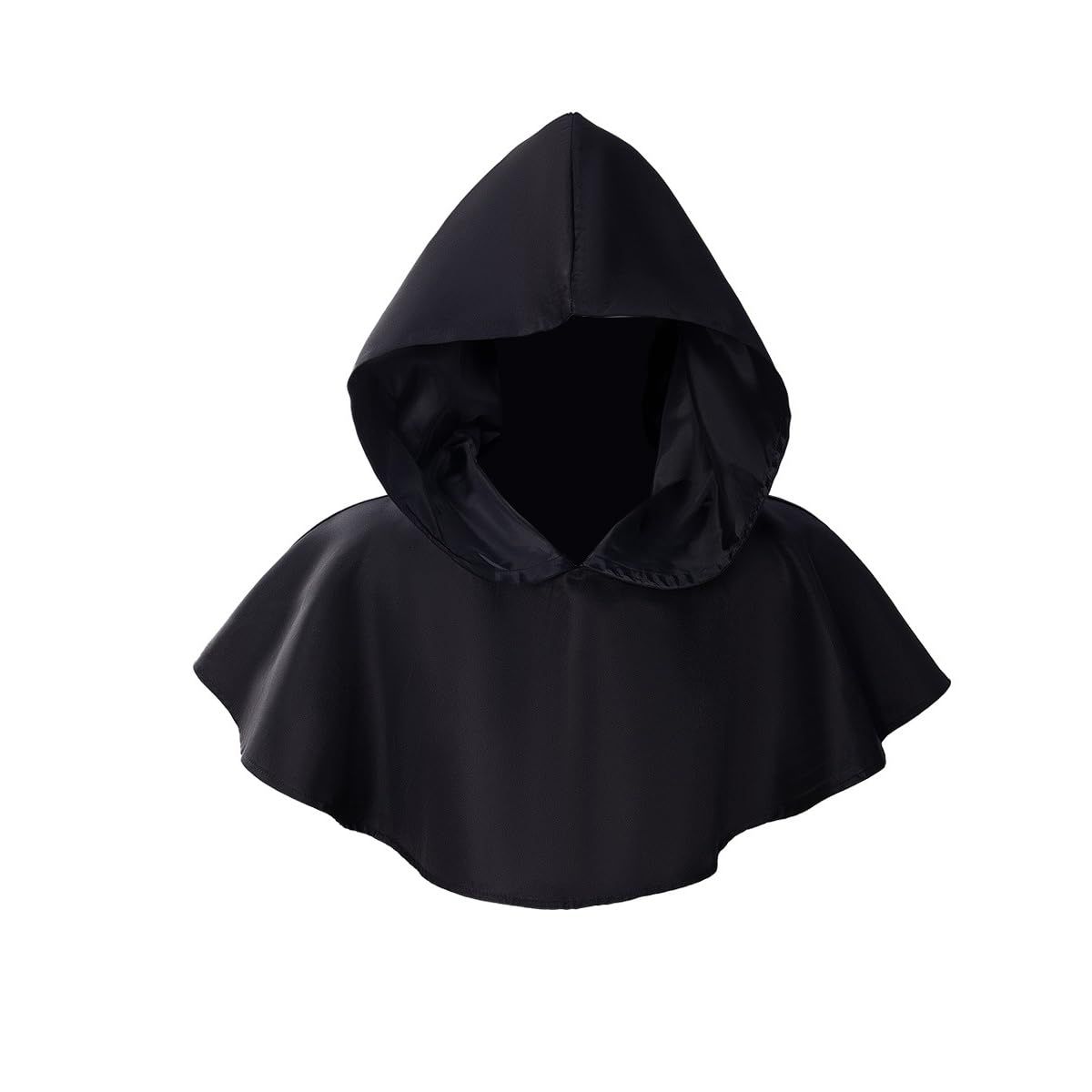 Halloween Grim Cowl Cloak Medieval Wicca Pagan Hood Hat Cosplay Costumes Hooded Poncho for Men Women