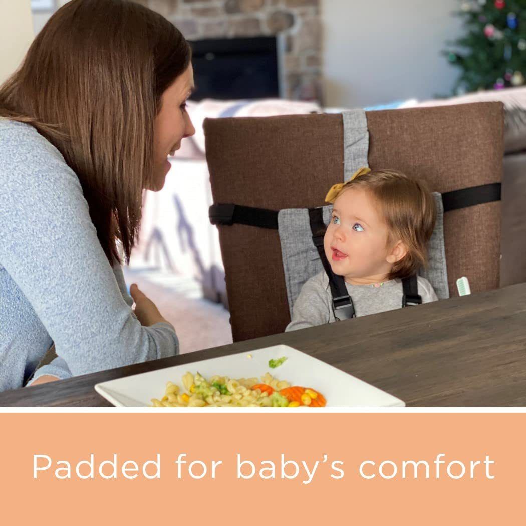 Travel High Chairs for Babies - Portable High Chair for Travel Baby Essentials - Baby Travel Gear, Travel Booster Seat for Table