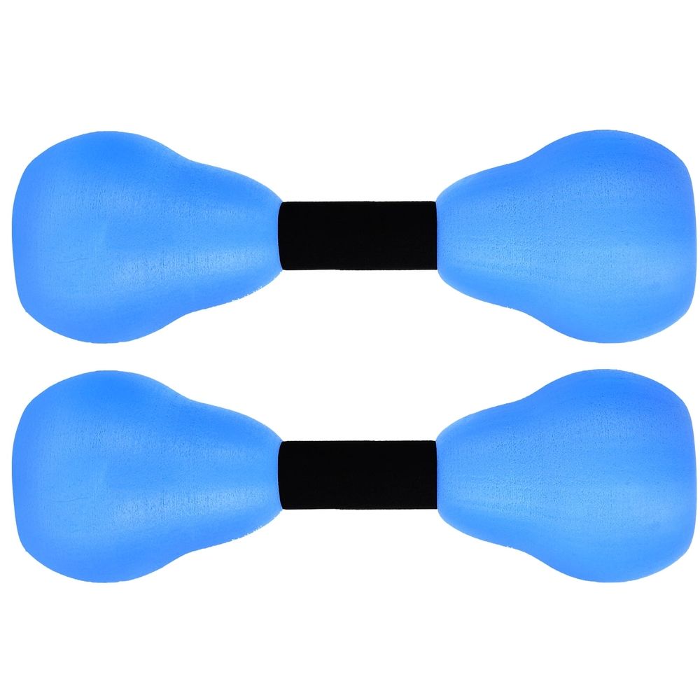 2Pcs Blue Workout Dumbbells Eva Material Padded Hand Weights for Yoga Walking and Jogging