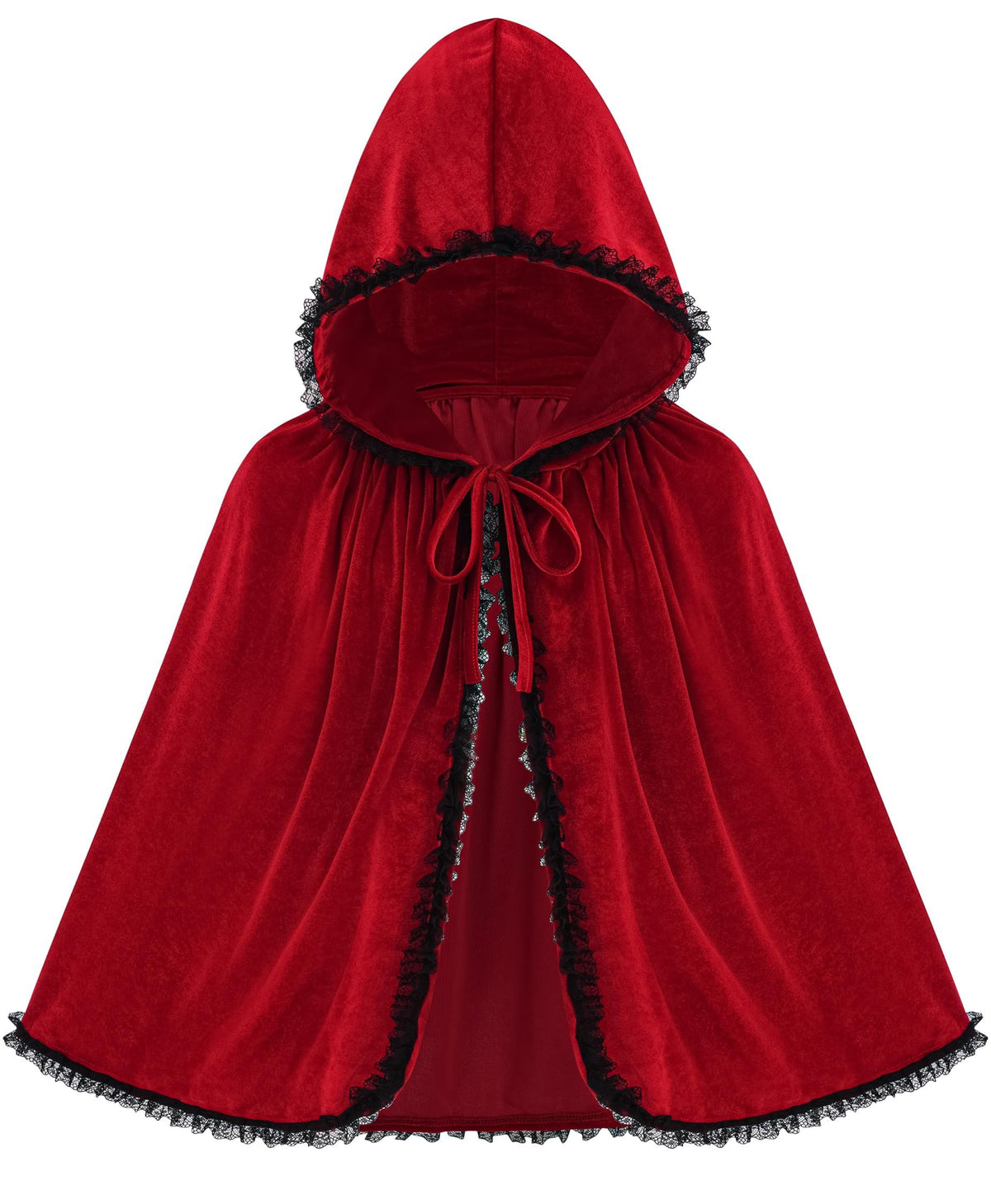 1pcsAdult Halloween Costume Cloak, Perfect for Themed Parties, Cosplay, and Fantasy Dress-Up (Red)