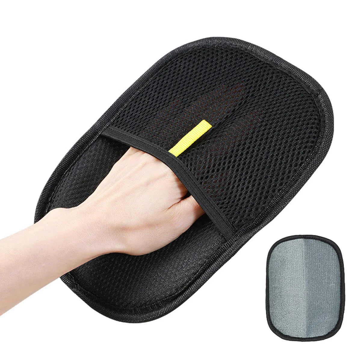 2PCS Dual Direction Pet Static Hair Removal Cleaning Gloves Universal Size