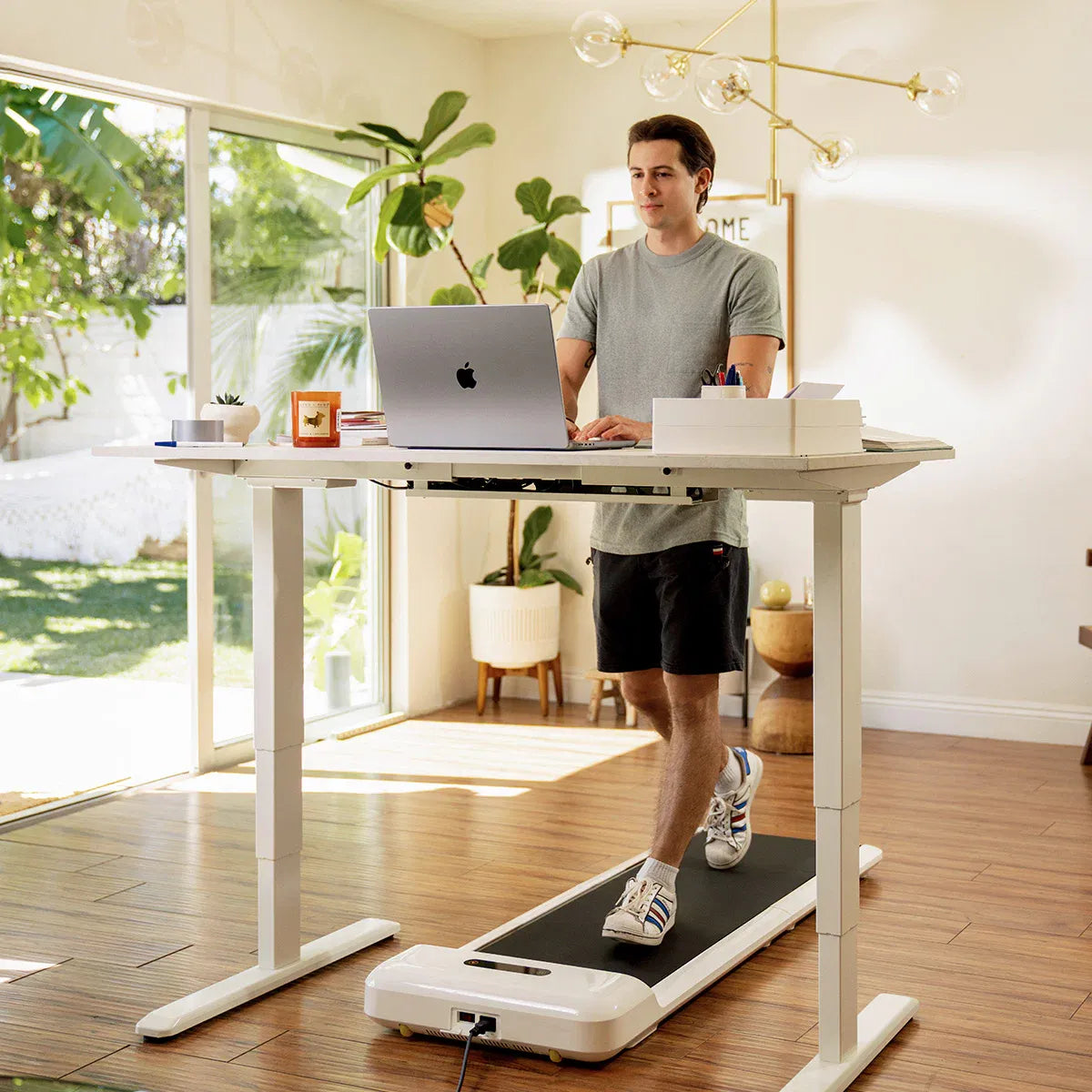 WalkingPad C2 Compact Folding Treadmill in White