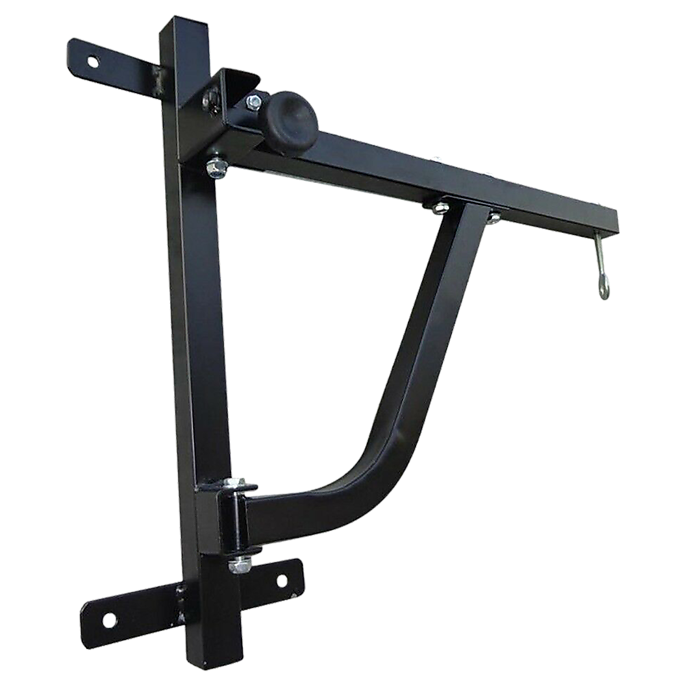 Boxing Punching Bag Wall Pivot Rack – Swivel Mount for Home Gym