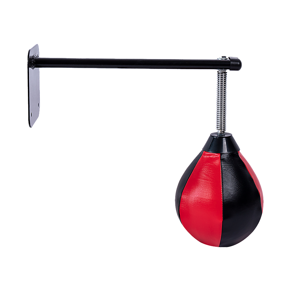 Wall Hanging Boxing Punching Bag Speed Training Stress Relief Kit with Wall Mount Bracket