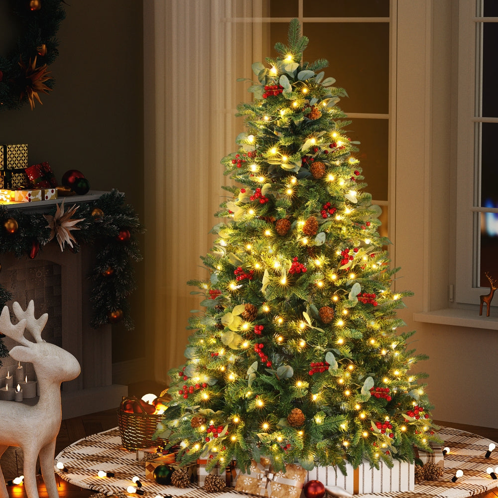 Jingle Jollys Christmas Tree 1.5m 160 LED Xmas Tree Party Decorations 355 Tips